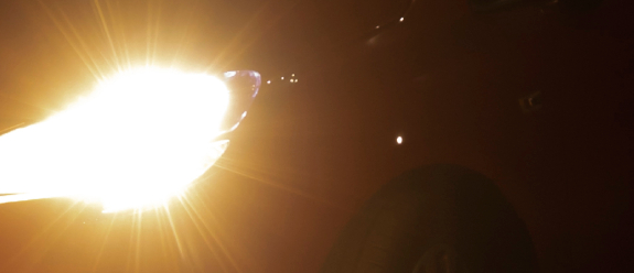 Rozmazane widzenie podczas jazdy samochodem